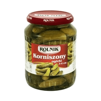 ROLNIK OGÓRKI KORNISZONY 3-6CM 680G