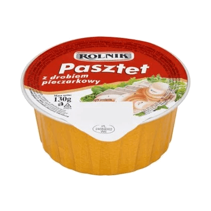 ROLNIK PASZTET PIECZARKOWY 130G