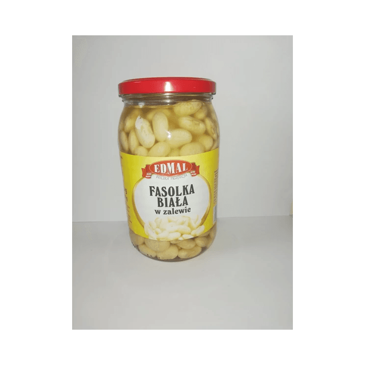 EDMAL FASOLKA BIAŁA W ZALEWIE 940G