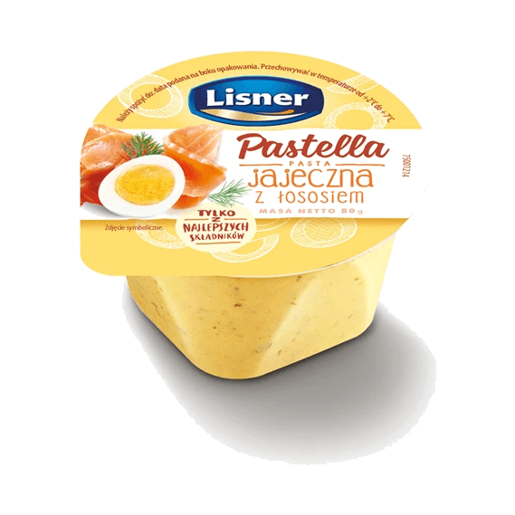 LISNER PASTELLA JAJECZNA ŁOSOŚ 80G