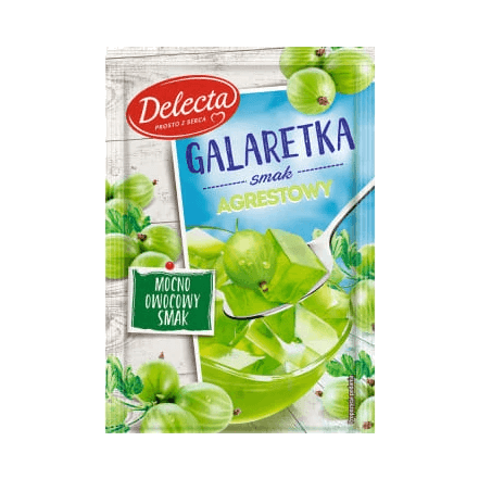 DELECTA GALARETKA AGRESTOWA 70G