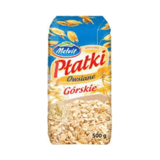MELVIT PŁATKI OWSIANE GÓRSKIE 500G