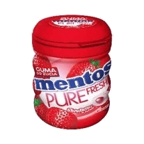 MENTOS GUMA PURE FRESH STRAWBERRY 60