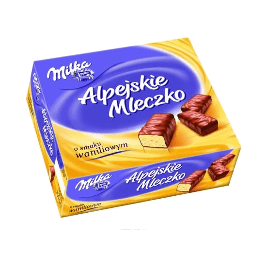MILKA ALPEJSKIE MLECZ.WANILIOWE 330G