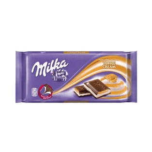 MILKA CZEKOLADA TOFFEE CREAM 100G