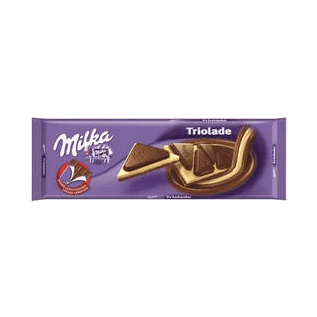 MILKA CZEKOLADA.TRIOLADE 280G/12SZT