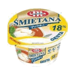 MLEKOVITA ŚMIETANA POLSKA 18% 200G