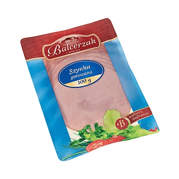 BALCERZAK SZYNKA GOTOWANA PLAST. 100