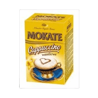 MOKATE CAPPUCINO WANILIA KARTON 160G