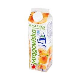 MRĄGOWO MAŚLANKA PIECZONE JABŁKO 1L