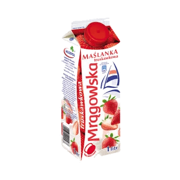 MRĄGOWO MAŚLANKA TRUSKAWKA 1L