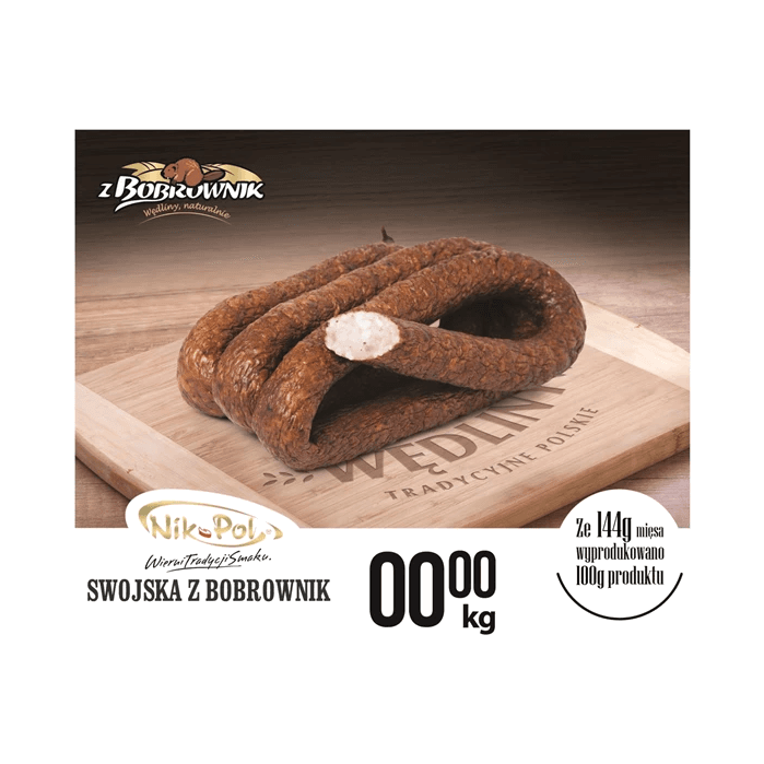 NIK-POL KIEŁBASA SWOJSKA Z BOBROWNIK