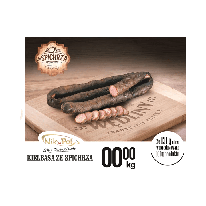 NIK-POL KIEŁBASA ZE SPICHRZA OK.1,2K