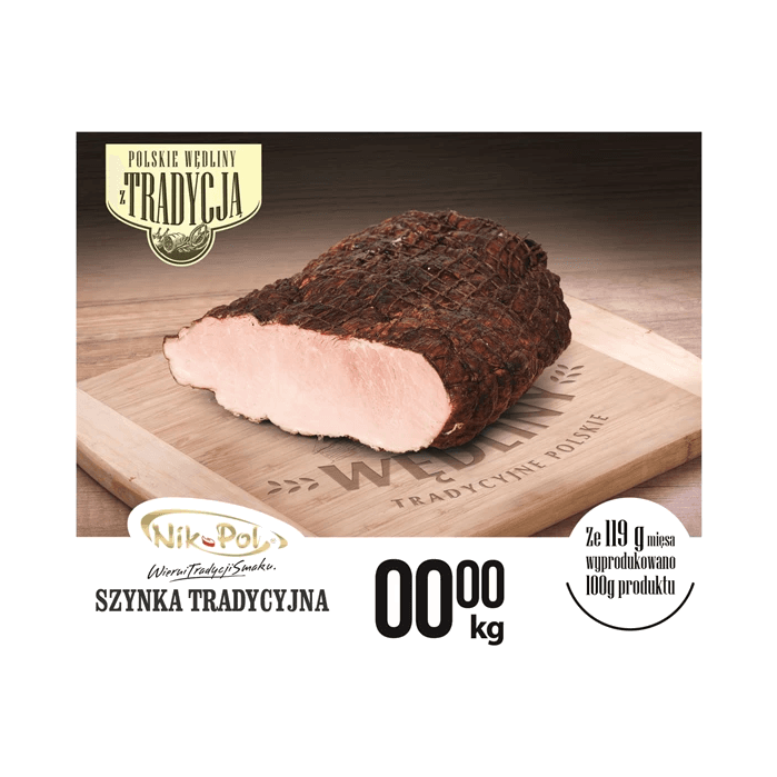 NIK-POL SZYNKA TRADYCYJNA OK. 1,3KG