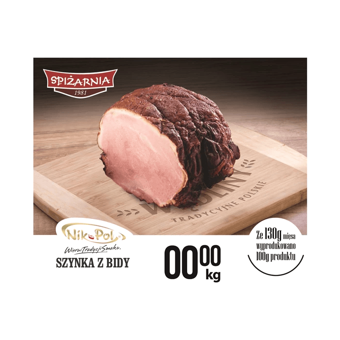 NIK-POL SZYNKA Z BIDY OK. 5KG