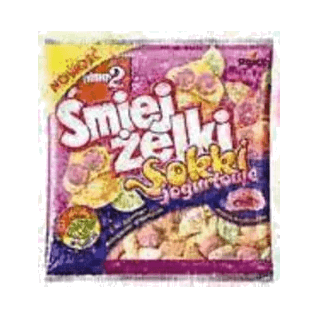 NIMM2 ŻELKI ŚMIEJŻELKI SOKKI JOG.90G