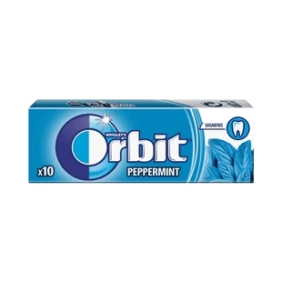 ORBIT GUMA PEPPERMINT DRAŻE 10SZT