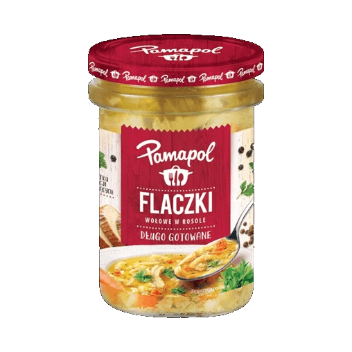 PAMAPOL FLACZKI WOŁOWE W ROSOLE 500G