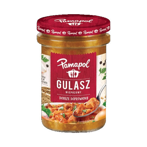 PAMAPOL GULASZ WIEPRZOWY 500G.
