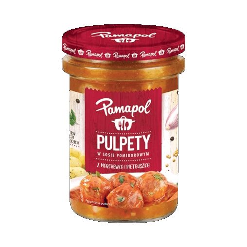PAMAPOL PULPETY W SOSIE POMIDOR.500G