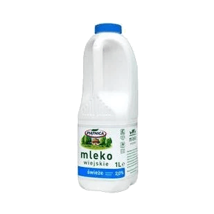 PIĄTNICA MLEKO PET 2% 1L