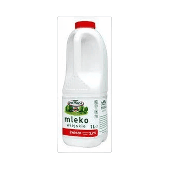 PIĄTNICA MLEKO PET 3,2% 1L