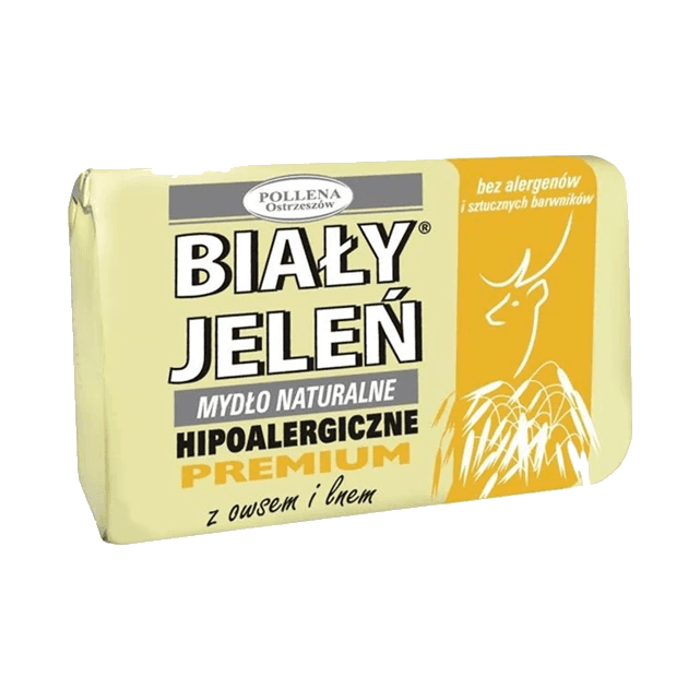 BIAŁY JELEŃ MYDŁO PREMIUM OWIES&LEN