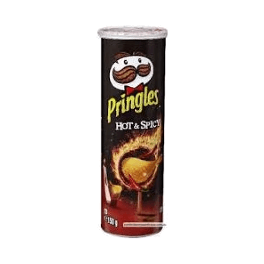 PRINGLES CHIPSY HOT&SPICY 165G