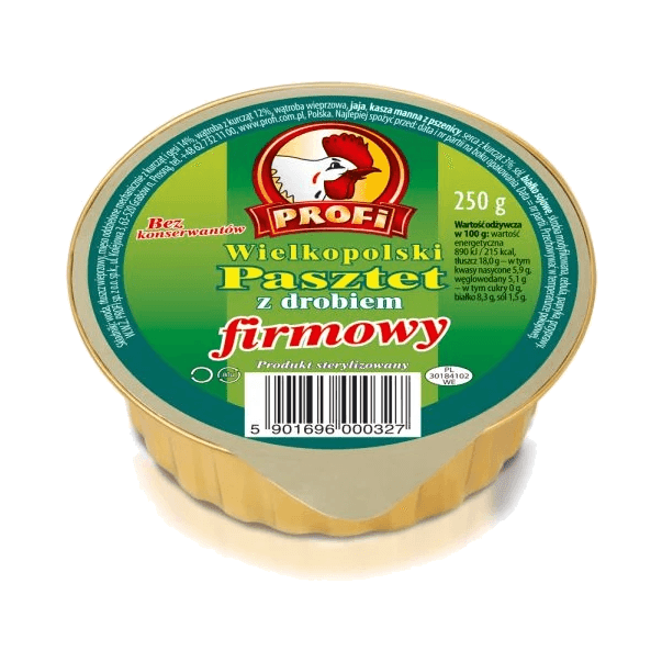 PROFI PASZTET DROBIOWY FIRMOWY 250G