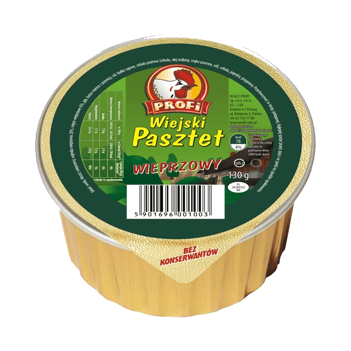 PROFI PASZTET WIEJSKI WIEPRZOWY 130