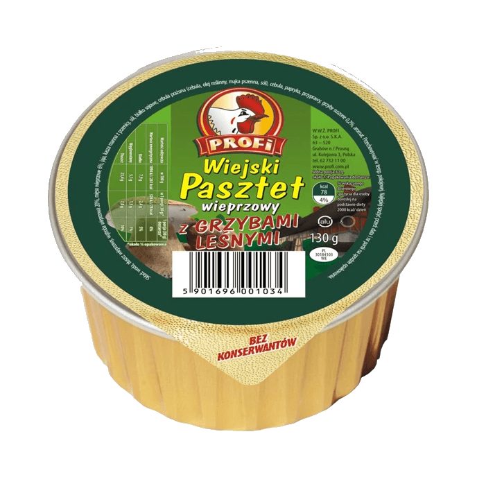 PROFI PASZTET WIEJSKI Z GRZYBAMI 130
