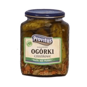 PROVITUS OGÓRKI KONS.CZOSNKOWE 640G