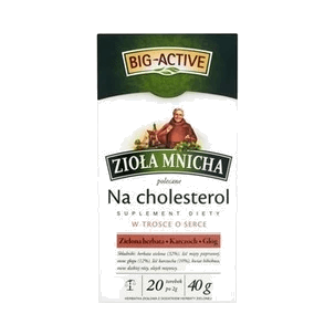 BIG AC.ZIOŁA.MNICHA NA CHOLEST.20*2G