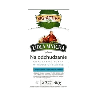 BIG AC.ZIOŁA MNICHA NA ODCHUDZ.20T*2