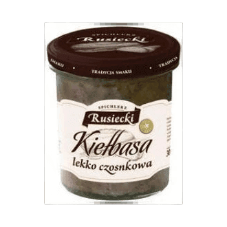 RUSIECKI KIEŁBASA LEKKO CZOSNK.280G