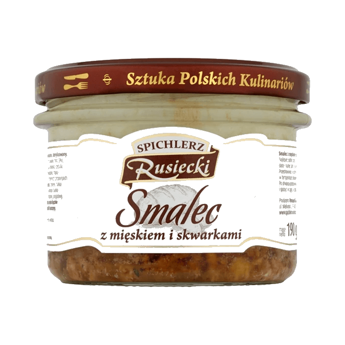 RUSIECKI SMALEC Z MIĘSEM/SKWARKI 160