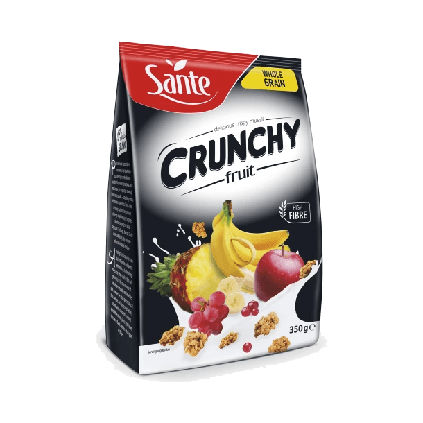SANTE CRUNCHY OWOCOWE 350G