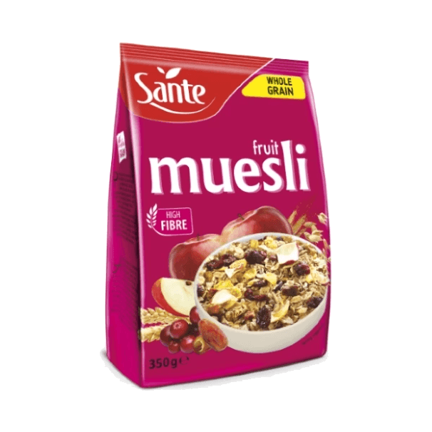 SANTE MUSLI OWOCOWE 350G