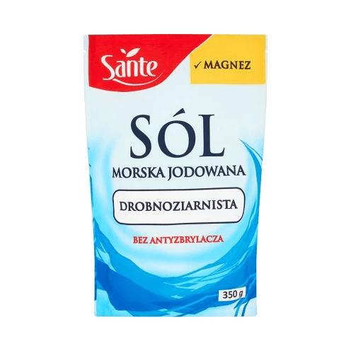 SANTE SÓL MORSKA Z MAGNEZEM 350G