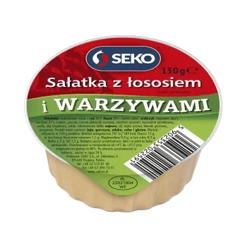 SEKO SAŁATKA ŁOSOSIOWA Z WARZYWAMI 1