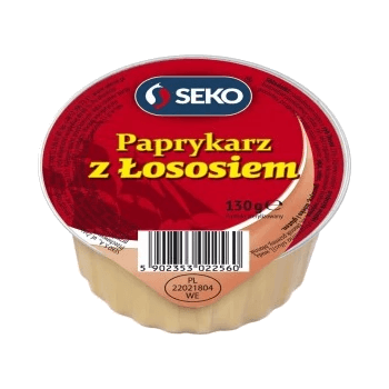 SEKO PAPRYKARZ Z ŁOSOSIA 130G