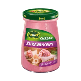 SMAK CHRZAN ŻURAWINOWY 175G