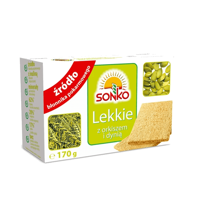 SONKO PIECZYWO LEKKIE Z ORKISZEM I D