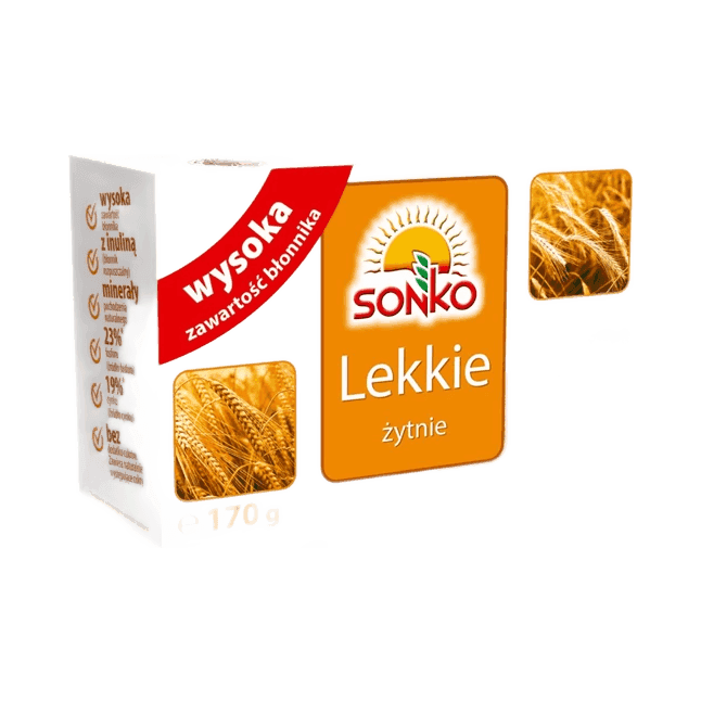 SONKO PIECZYWO LEKKIE ŻYTNIE 170G