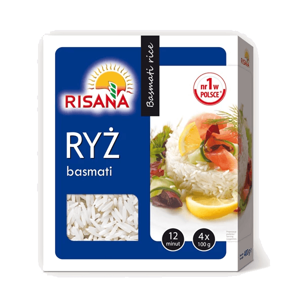 SONKO-RISANA RYŻ BASMATI 4*100G