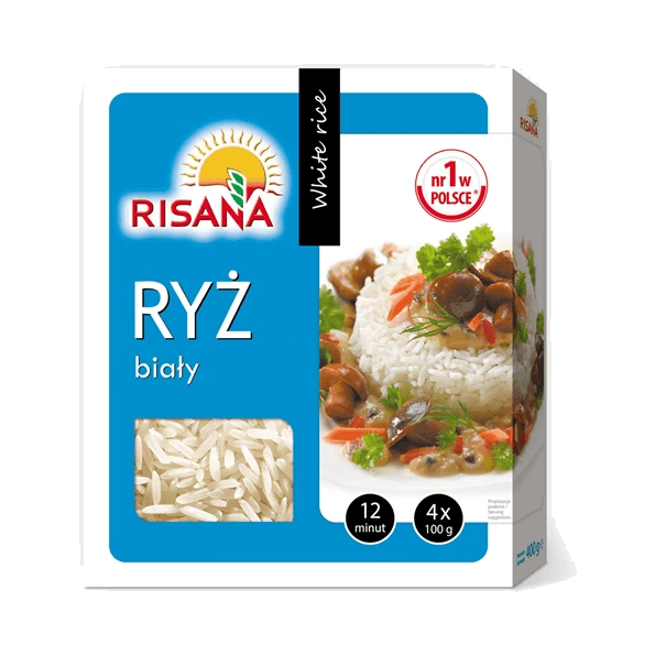 SONKO-RISANA RYŻ BIAŁY 4X100G