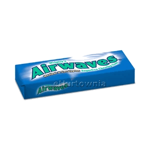 AIRWAVES.GUMA MENTHOL&EUCALYPTUS 10S