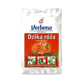 VERBENA CUKIERKI DZIKA RÓŻA 60G