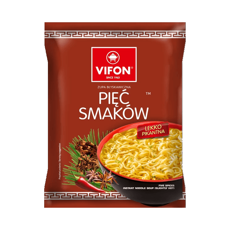 VIFON.ZUPA PIĘĆ SMAKÓW 70G