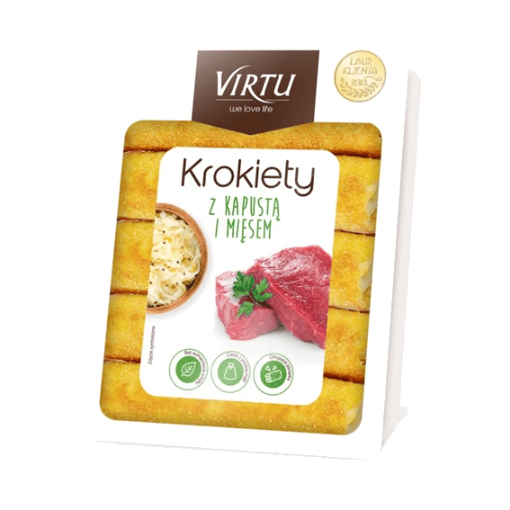 VIRTU KROKIETY Z KAPUSTĄ I MIĘSEM 40